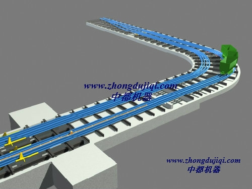 彎道繩式推車(chē)機(jī)